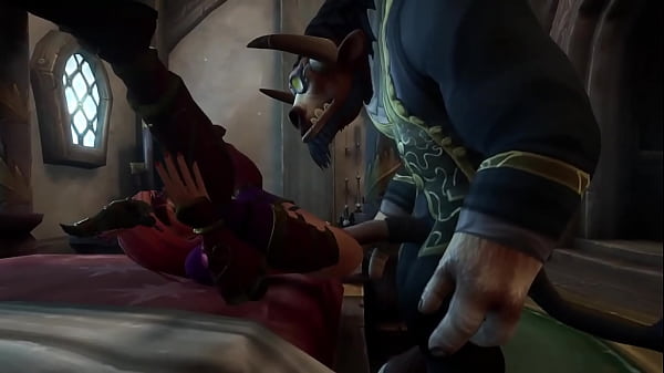 Redhead Elf can handle Huge Cock well  