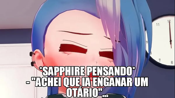 TW Fanfic - Sapphire Loses a bet and fucked PT - BR  