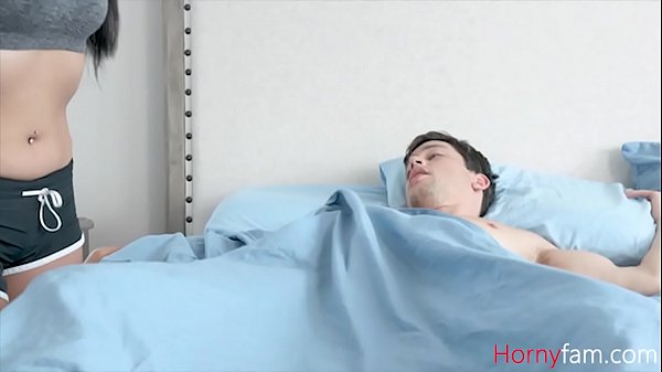 Stepmom asks to fuck stepson