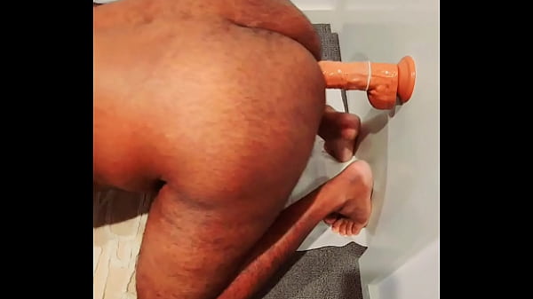 Love playing with my new 8" inch dildo 