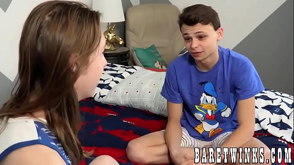 Super cute twink bare fucked by hung BF