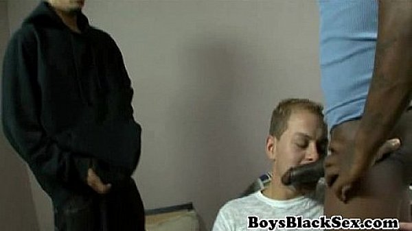 Blacks On Boys - Gay Hardcore Interracial Bareback Fuck 11