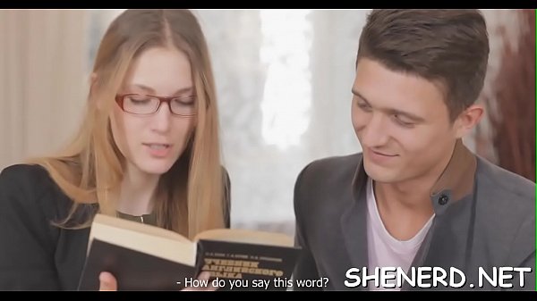 Boy scores a nerdy legal age teenager