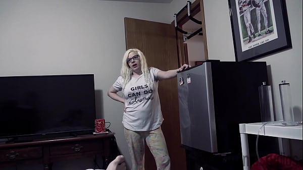 Kinzy Jo in Step Mom Gets Step Son To Do His Chores By Fucking Him - LONG PREVIEW