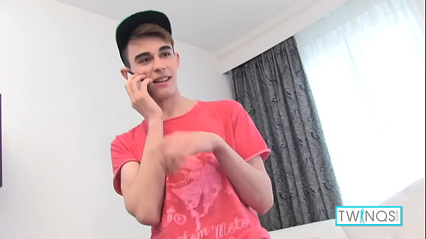 Victor needs some time alone to stroke that big hard cock... it's kinda hot he's doing it while wearing a cap... it's kinda hot too watching those hairy legs! Full Videos & More only at TwinQs.com  