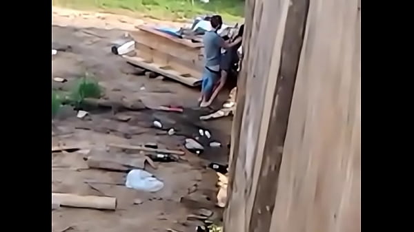 Garchando pendeja contra la pared en Santa Teresa (Rocha, Uruguay)