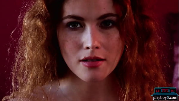 Naturally curvy Russian Playmate shows off her amazing body when she got naked