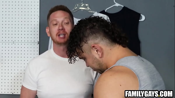 Stepson tells stepdad his cock is too big