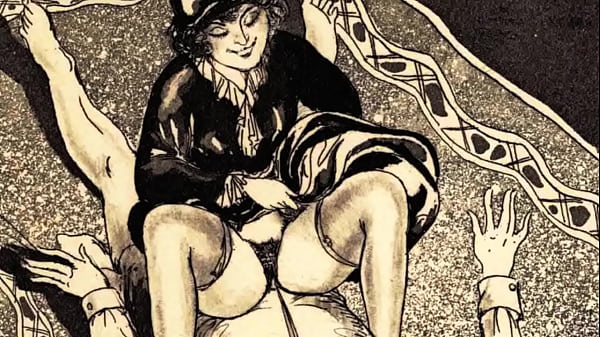 retro erotic drawings  