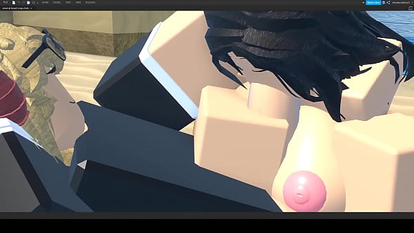 Ro-hoe sucks dick at beach  