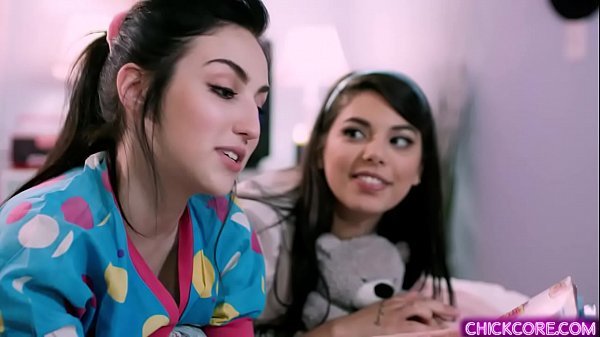 Rowdy teen got wild in a hot s. lesbian orgy  