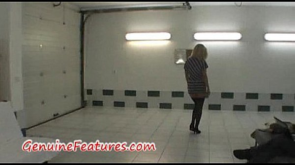 Real czech blonde does tempting striptease