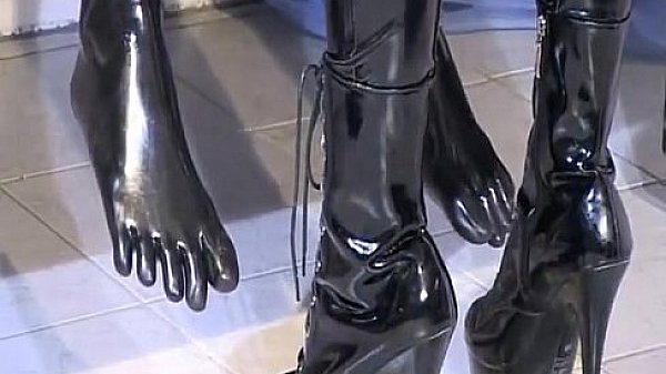 Hottie in lesbian domination scene