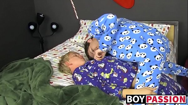 Beautiful young gays drilling cute asses