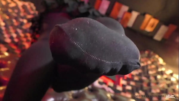 Mistress legs in black tights  