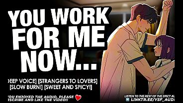 Fucking Your Dominant Boss | Deep Voice Roleplay