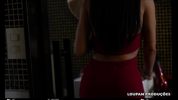 Danny mancini e Flavia Oliver bastidor | LP Produ&ccedil;&otilde;es