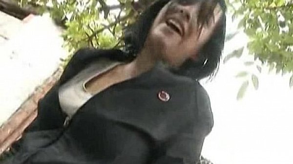 Hot latin chick has threesome in the bar