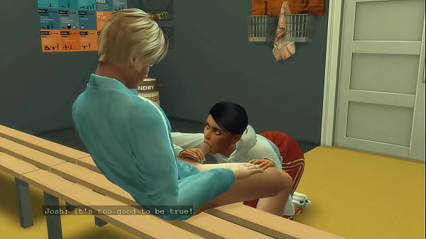 A fit girl fucks with a guy for the sake of a service.