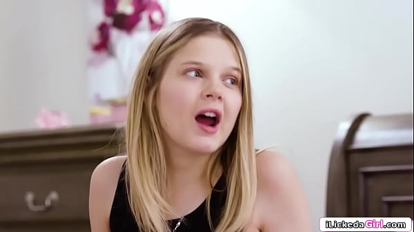 Teen wants to have experience and so she decides to have sex with her lesbian bff.They kiss, her bff licks her hairy pussy while she rims her ass 