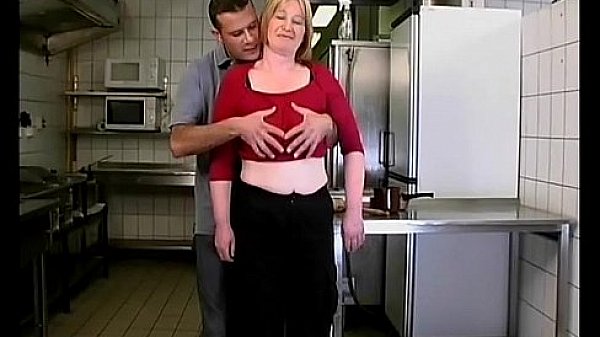 German Granny with chocolate pussy