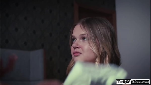 Petite small tits stepdaughter Coco Lovelock finds out her stepdad has been watching her porn streams and decides to fuck him.She facesits and squirts