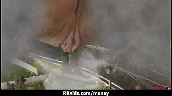 Sexy wild chick gets paid to fuck 16