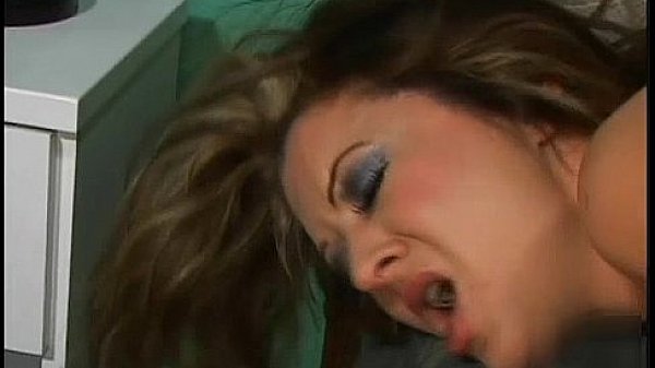 Aroused pretty face brunette babe 