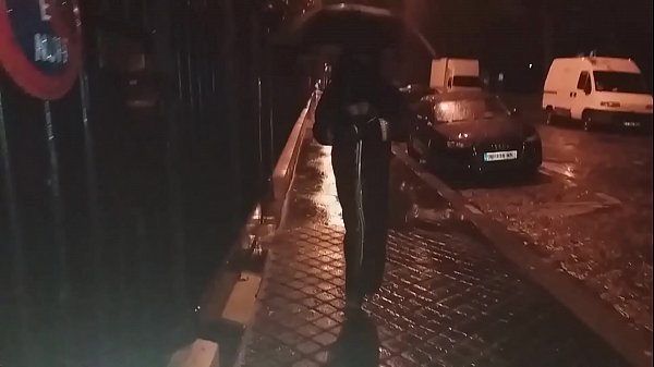 big boobs in niqab in the street