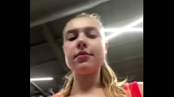 Hot amateur do workout in the gym