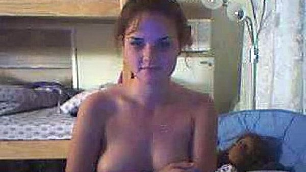 Horny slut from porntubegal showing her boobs and ass for you  