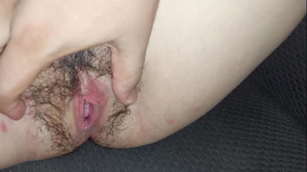 MY stepsister Morrita takes off her panties in the car  