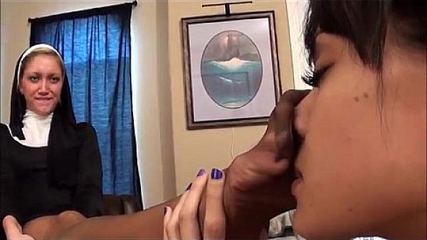 Nun feet pantyhose worship