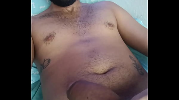 Camilo Brown CBT Big Cock Quick Balls Slapping Jerk Off and Cum Eating