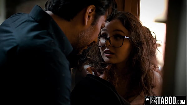 Big dick teacher pounds his coworkers nerdy teen step daughter 