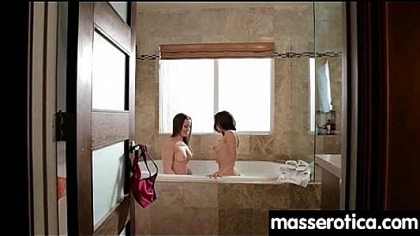 Sensual lesbian massage leads to orgasm 3  