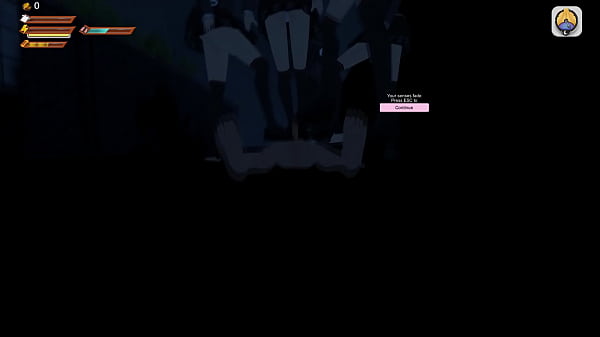 Femdom University Skullgirls bully nude on the ground