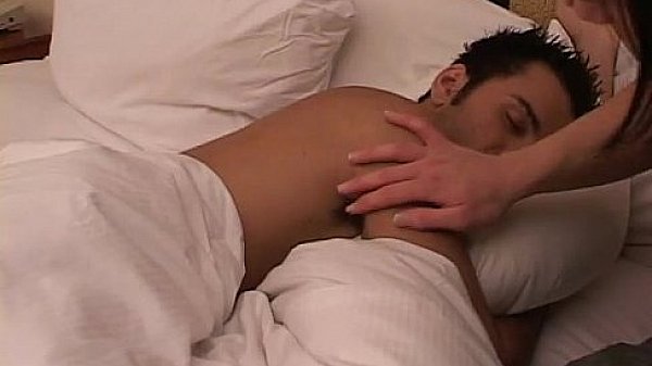 Twink movie of I started fondling him through his lingerie and in no