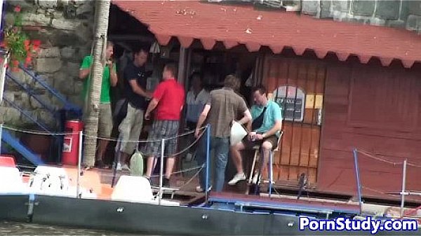 Public nude fetish eurobabe rides waterbike