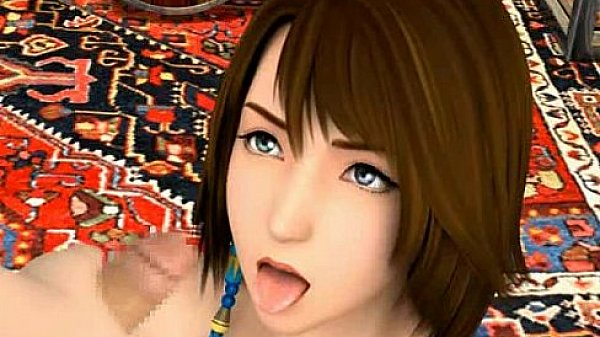 3D Babe Takes a Facial!