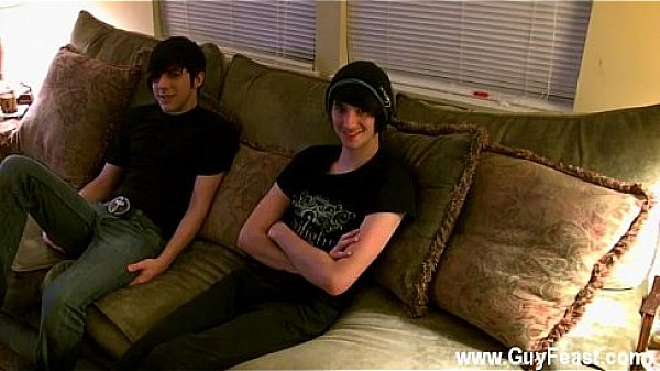 Naked men Aron met William at a club and was wooed to shoot his very 