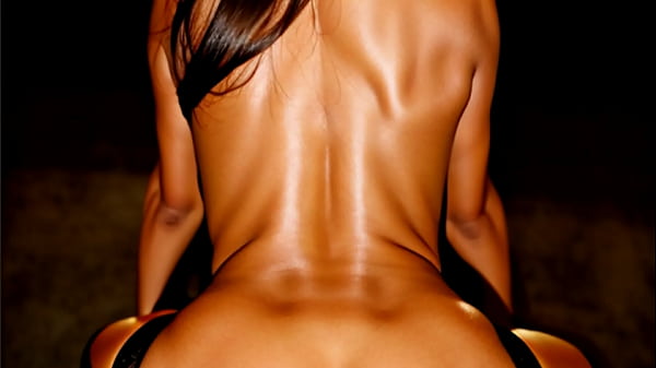 beautiful black-haired brunette  