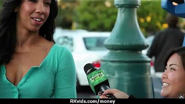 Sensual girl talked into having sex for cash 1