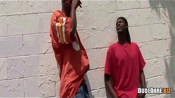 Big Black Cock gets blowjob