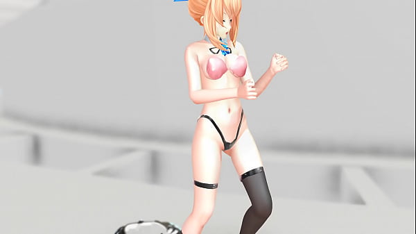 【MMD R-18】Mirai Akari Strip Girls MMD STRIP DANCE AND MASTERBATION KAME MASTER  