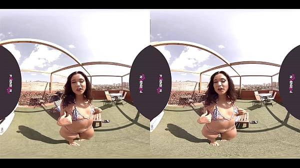 PORNBCN VR Young Jade Presley masturbates outdoors on the terrace and squirts on the floor in 4K  virtual reality | COMPLETE HERE->  