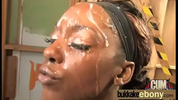 Ebony babe sucks and gets fucked by white dudes 21  