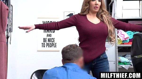 The Officer Uses A Metal Detector To Discover Jewelry In Her Underwear - Richelle Ryan