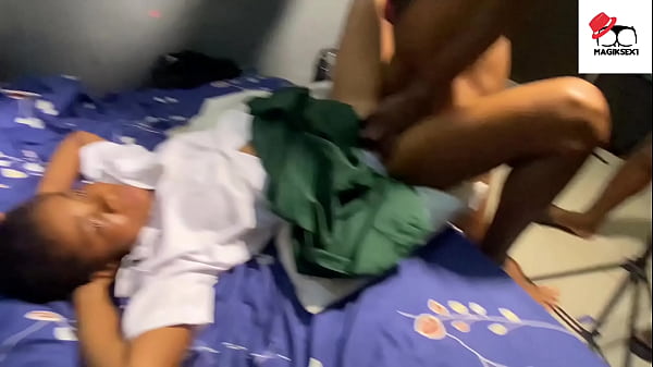 "Collage Girl & Her Driver: Caught in the Act