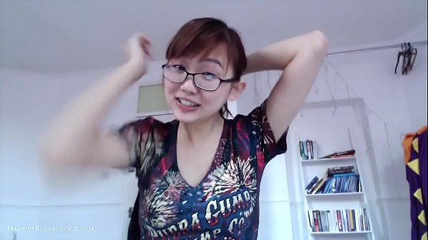 Asian teen talks fast!